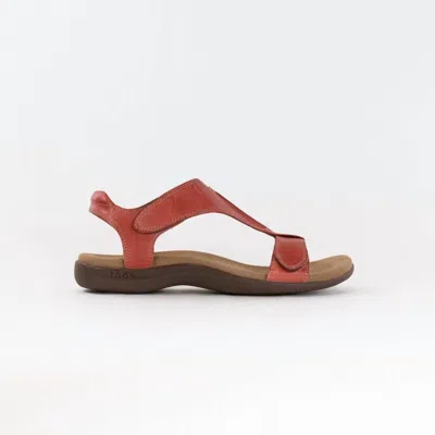 Taos Women's The Show Sandal In Bruschetta In Red