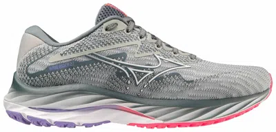 Mizuno Women's Rider 27 Shoes In 5f00 Pearl Blue White In Multi