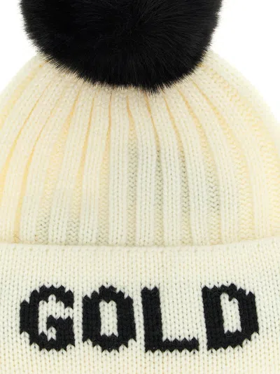 Goldbergh Hodd Cap In Gold