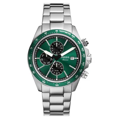 Fossil Men's Autocross Green Dial Watch In Metallic