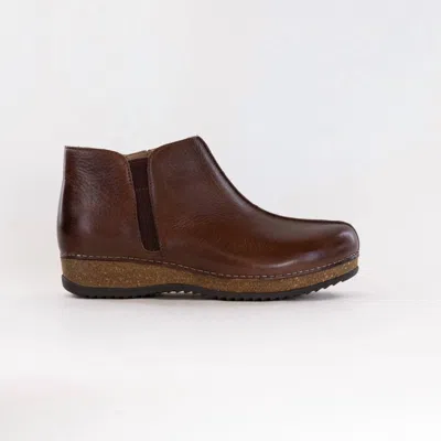 Dansko Women's Makara Boot In Brown Waxy In Multi