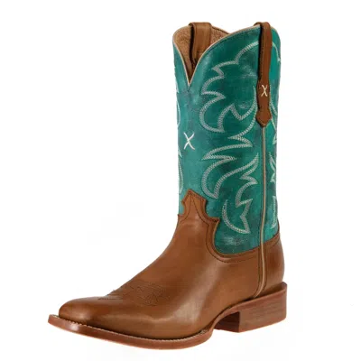 Twisted X Women's Rancher Boots In Woodsmoke & Peacock In Multi