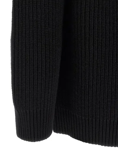 Dolce & Gabbana Jewel Buttons Cardigan Sweaters And Cardigans Black In Black