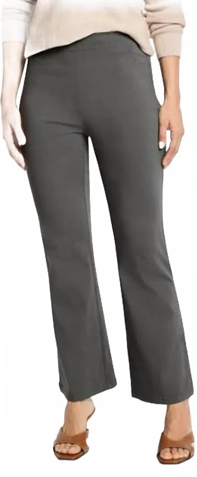 Nic + Zoe Slim Boot Pants In Grey In Gray