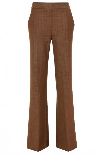 Veronica Beard Women's Flared Pants In Brown In Brown