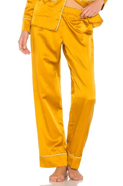 Maison Du Soir Women's Alexandra Bottoms In Gold In Orange