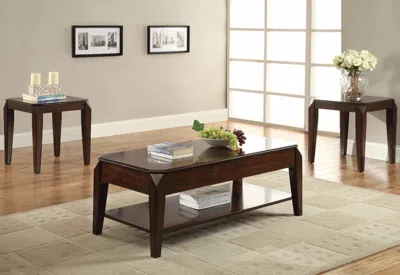 Hivvago Innovative Coffee Table With Lift Top, Walnut Brown In Brown