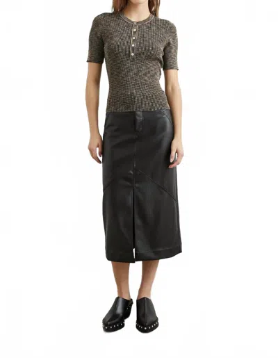 Rails Jennifer Midi Skirt In Black In Black