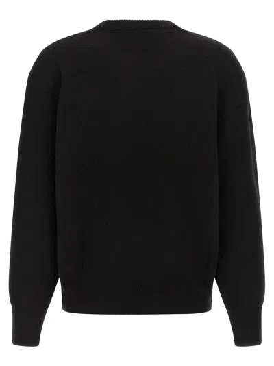 Carhartt Logo Intarsia Sweater Sweaters And Cardigans Multicolor In Black