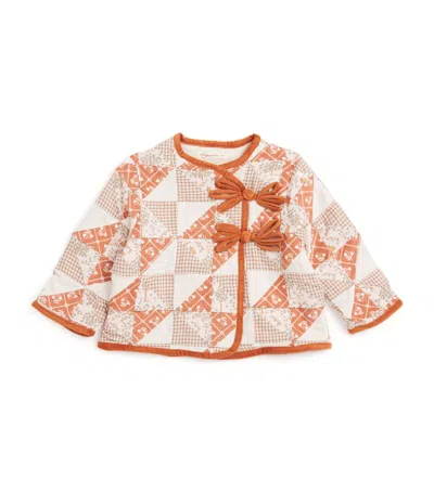 Gingersnaps Patchwork Arizona Jacket In Orange