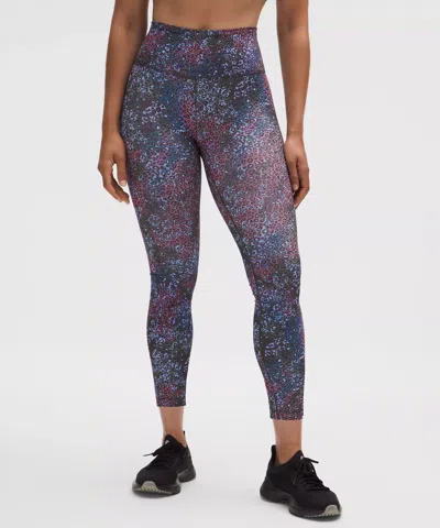 Lululemon Wunder Train Contour Fit High-rise Tight 25" In Multi