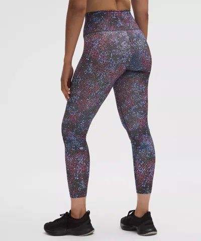 Lululemon Wunder Train Contour Fit High-rise Tight 25" In Multi