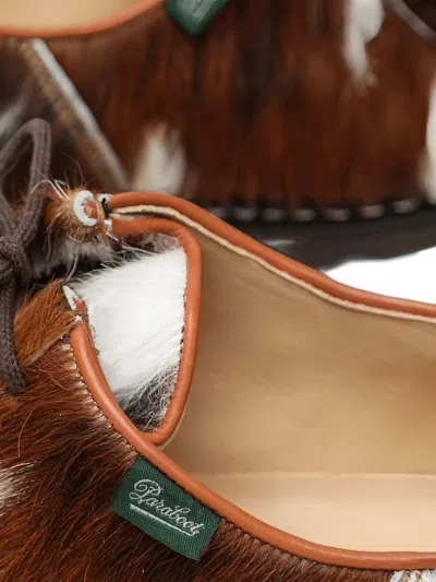 Paraboot Lace-up Derby Shoes In Brown