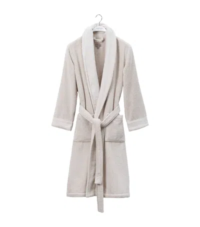 Hamam Organic Cotton Raya Bathrobe In Neutral