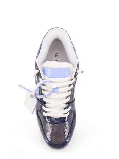 Off-white Ooo Patent Lea Low-top Patent Leather Sneakers In Multi