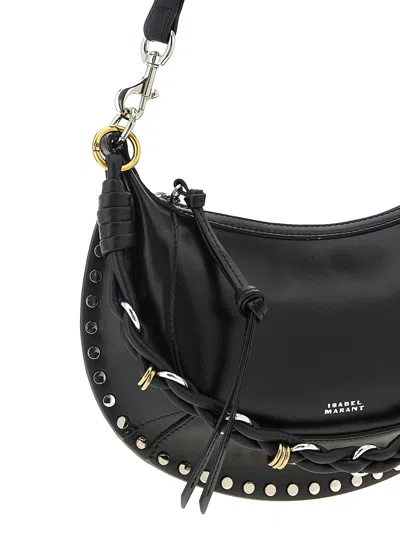 Isabel Marant Oskan Moon Shoulder Bag In Black