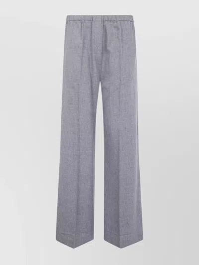 Totême Toteme "fluid Winter" Trousers In Gray