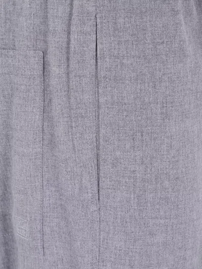Totême Toteme "fluid Winter" Trousers In Gray