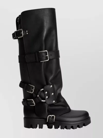Dolce & Gabbana Dolce&gabbana Women Buckle Boots In Black