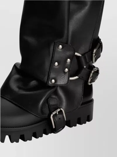 Dolce & Gabbana Dolce&gabbana Women Buckle Boots In Black