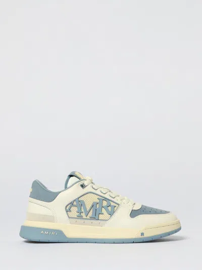 Amiri Low Top Star Perforated Sneakers In Blue