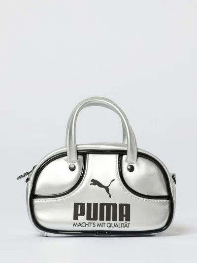 Puma Bum Bag In Silver