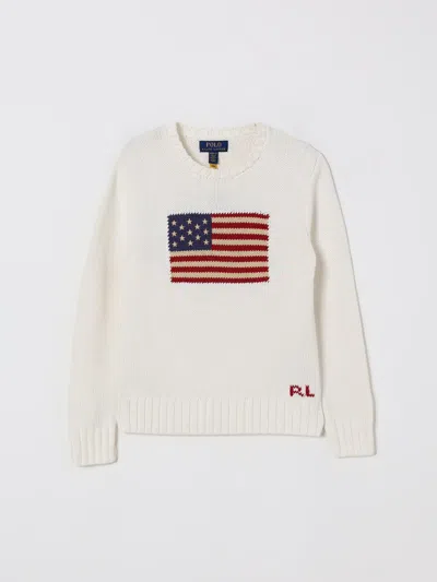 Polo Ralph Lauren Sweater  Kids Color White In White