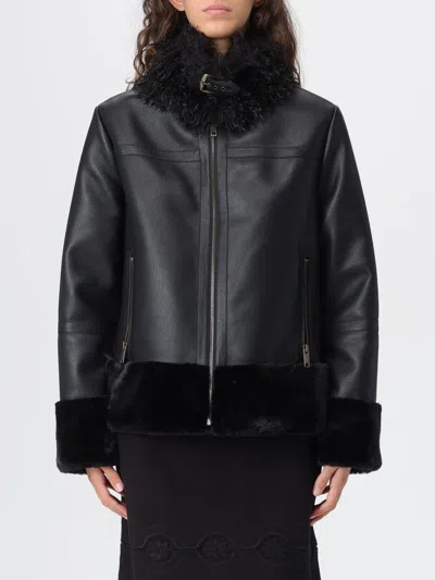 Twinset Jacket  Woman Color Black In Black