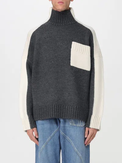 Jw Anderson Sweater  Men Color Grey In Green