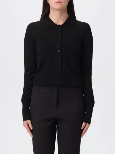 Patrizia Pepe Polo Shirt  Woman Color Black In Black