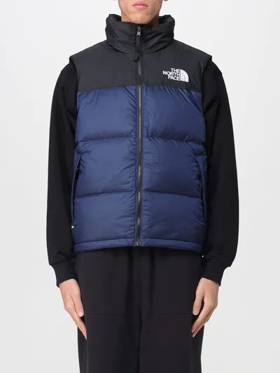 The North Face Sleeveless Down Jacket Nuptse 1996 In Blue