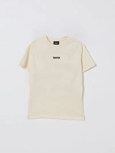 Disclaimer T-shirt  Kids Color Milk In White