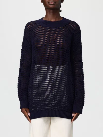Liviana Conti Sweater  Woman Color Blue In Black