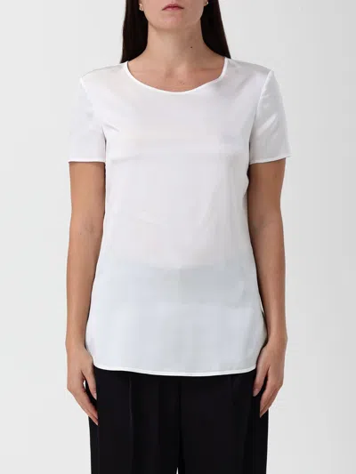 Mm Max Mara Top  Woman Color White In White