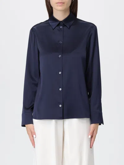 Mm Max Mara Shirt  Woman Color Blue In Blue