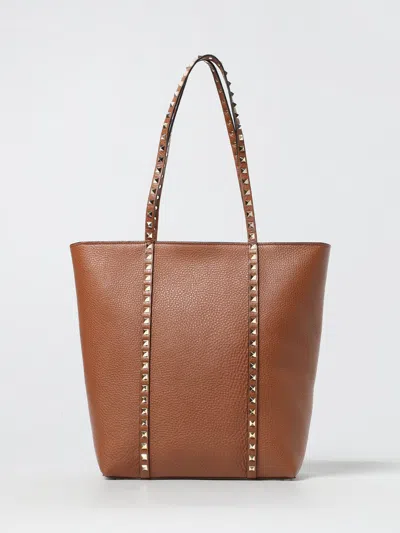 Valentino Garavani Tote Bag In Brown