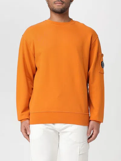 C.p. Company Sweatshirt C. P. Company Men Color Orange In Orange