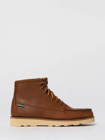 Sebago Tala Mid Crazy Horse Ankle Boots In Brown
