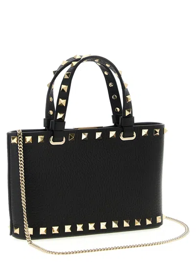 Valentino Rockstud Mini Tote Bag With Chain Strap