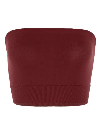 Wolford Seamless Top In Burgundy