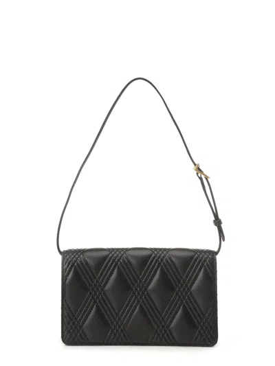 Valentino Quiltie 67 Mini Shoulder Bag In Quilted Nappa In Black