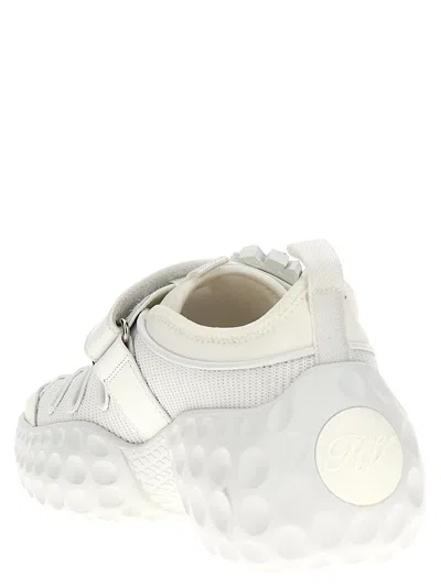 Roger Vivier Viv Sneakers White In White