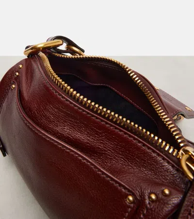 Chloé Crafty Brown Small Paddington Chain Bag In Brown