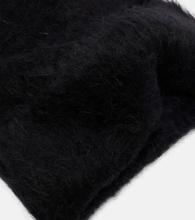 Totême Toteme Alpaca Knit Beanie In Black