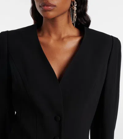 Mugler Re/edit Single-breasted Blazer In Black