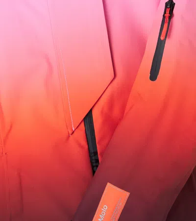 Molo Pearson Hooded Ski Jacket In Multi