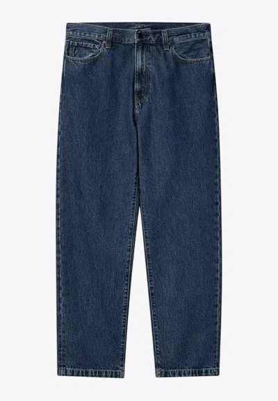 Carhartt Aaron Straight-leg Jeans In Blue