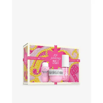 Sol De Janeiro Make It A Party Gift Set In Pink
