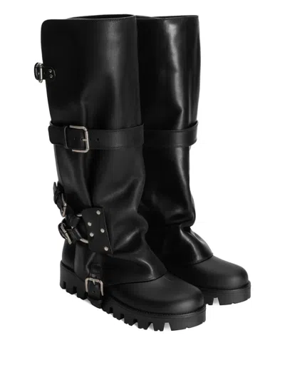 Dolce & Gabbana Dolce&gabbana Women Buckle Boots In Black