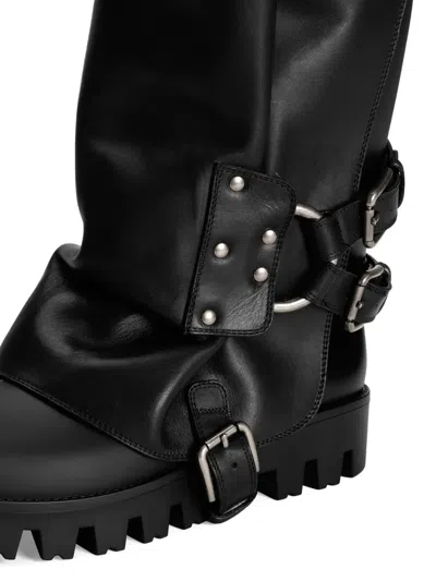 Dolce & Gabbana Dolce&gabbana Women Buckle Boots In Black